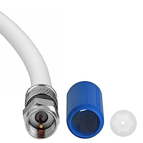 Mediabridge Coaxial Patch Cable (15 ft) Triple-Shielded, in-Wall Rated RG6 Cable with Compression Connectors - Image 2