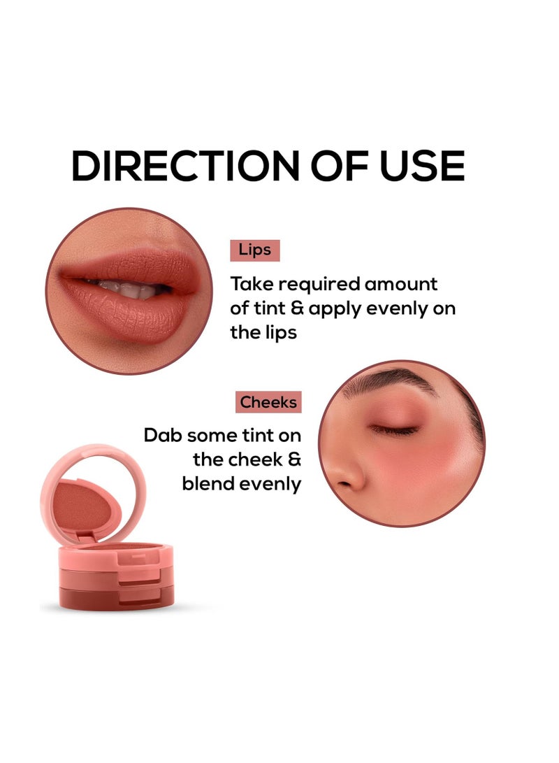 RENEE Glam Stack Lip Cheek Tint 3 Shades in 1 Rich Creamy Natural Seamless Finish Smooth Blendable Formula - Image 4