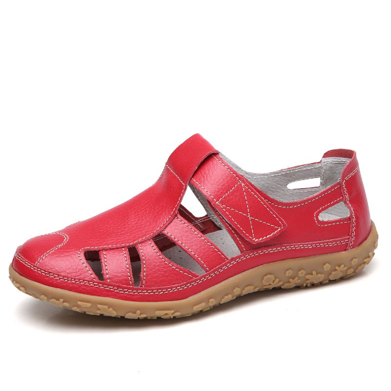 2025 Women'S Sandals, Cut Out Clogs, Beanie Shoes, Casual Delivery Mom Shoes, Women'S Flats, Nurse White Shoes - Image 2