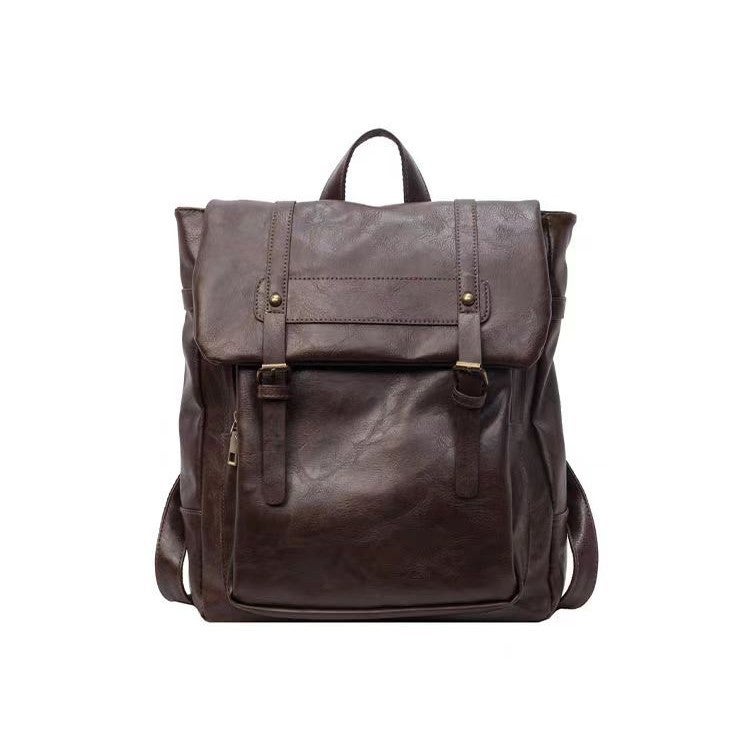Japanese JK School Style Backpack, Retro Cambridge Bag for University Students - Image 2