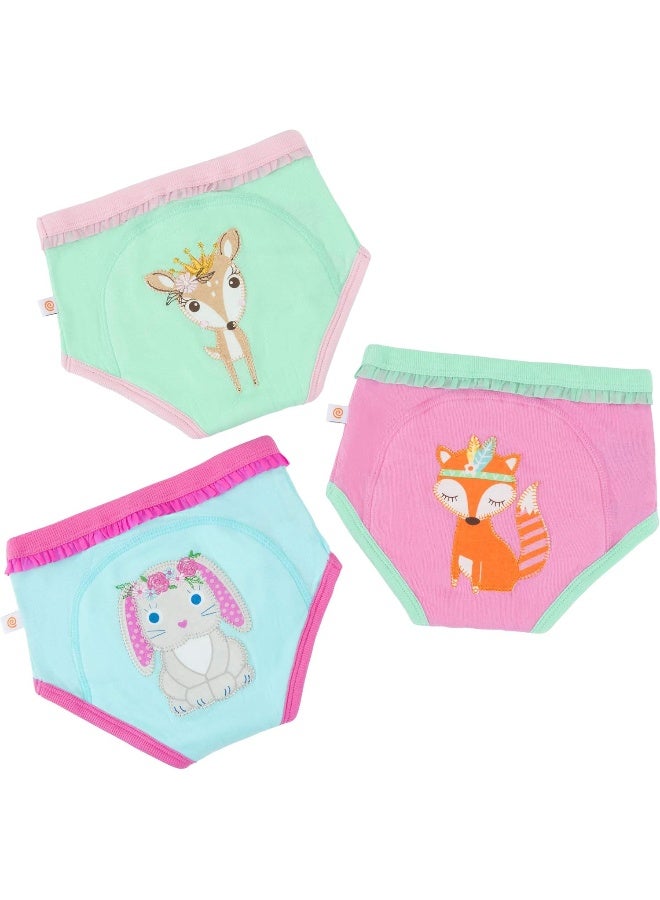 ZOOCCHINI Potty Learning Panties Baby Washable Panties Set 3T-4T - Image 1