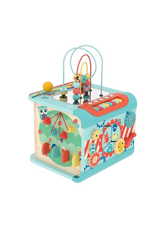 Hape لعبة هابي لاستكشاف وتعلم مكعب السحر - Image 1