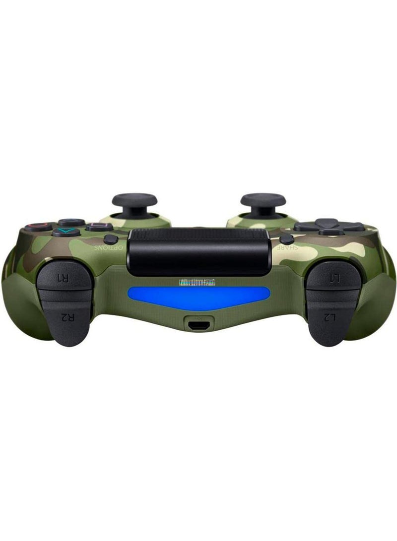Microdigit Wireless Bluetooth Game Controller Green Camouflage Edition for PlayStation 4 with Dual Shock and Touchpad - Image 3