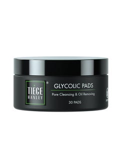 tiege hanley Tiege Hanley Glycolic Acid Pads for Men, 1-Pack - Exfoliating Face Cleansing Pads for Forehead, Nose & Cheeks - Men's Daily Skin Care Facial Wipes.18.5% Acid Complex (Glycolic, Salicylic & Lactic).  - Image 1