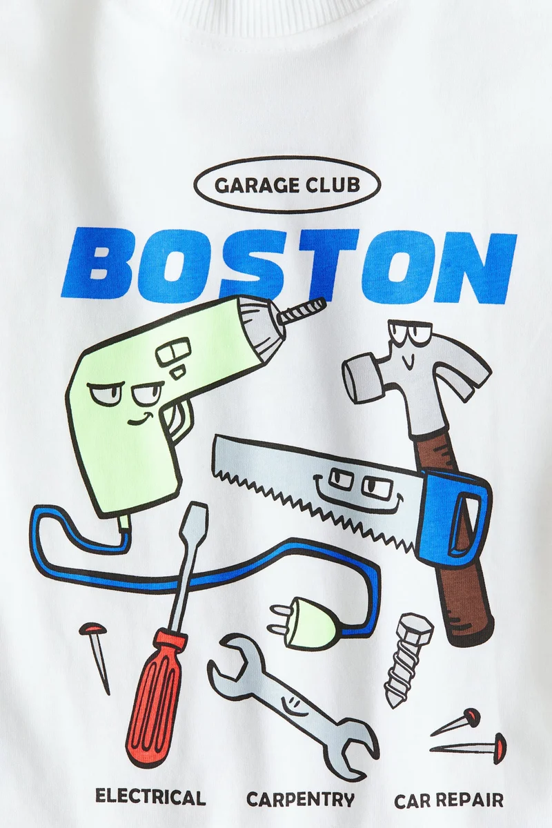 H&M Pocket-detail T-shirt