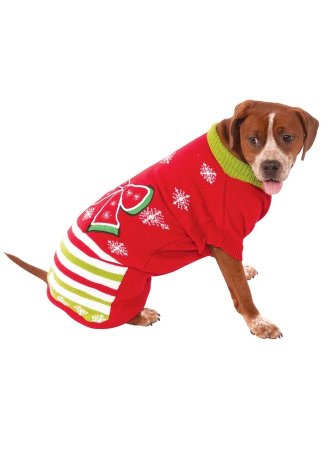 Rubies Rubie's Ugly Christmas Sweater with Bow for Pets, XXXL - Image 2