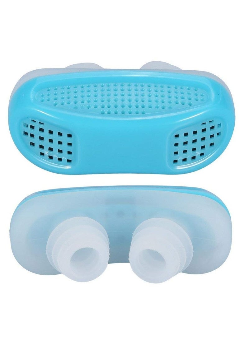 AS SEEN ON TV - Blue Advanced 2-in-1 Air Purifier with Anti-Snoring Nasal Ventilation for a Natural and Comfortable Sleep - Image 1