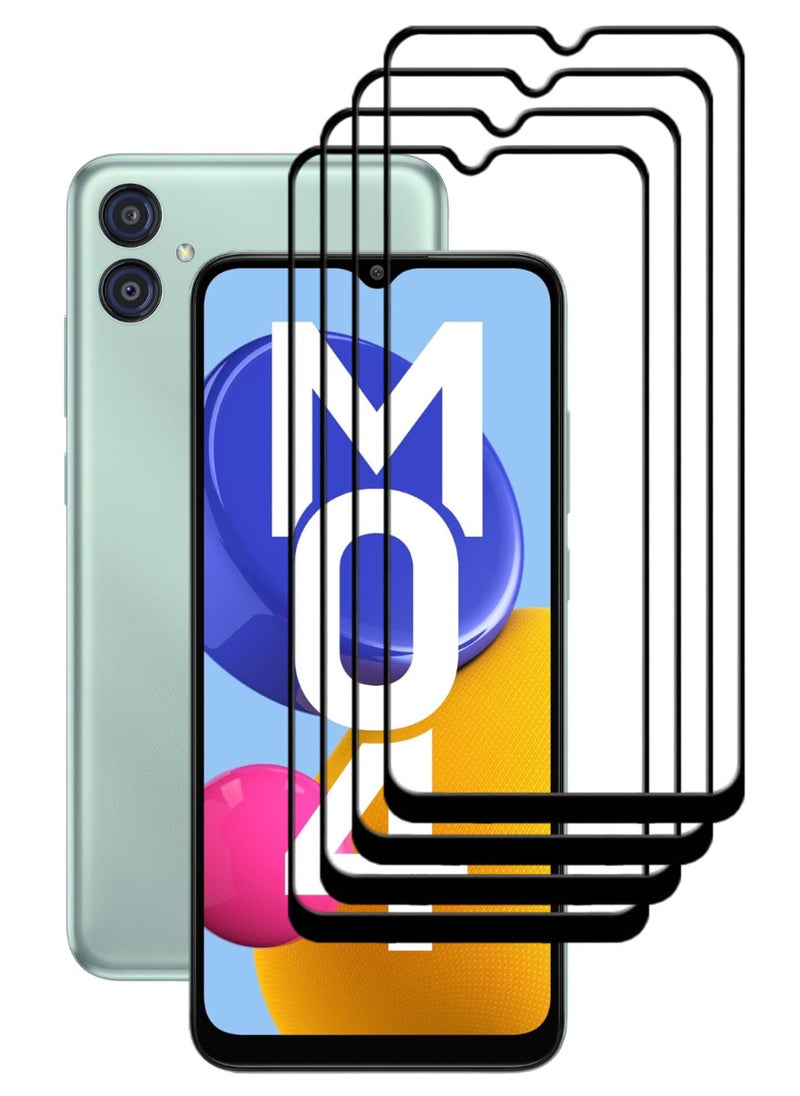 أكاليكس 4 قطع، حماية شاشة، لهاتف سامسونج جالاكسي M04، جودة ممتازة. - Image 1