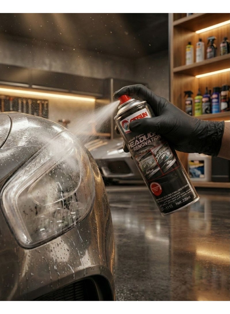 GETSUN 2-Piece Headlight Renovation Kit + Free Instant Polish Gift - Image 3