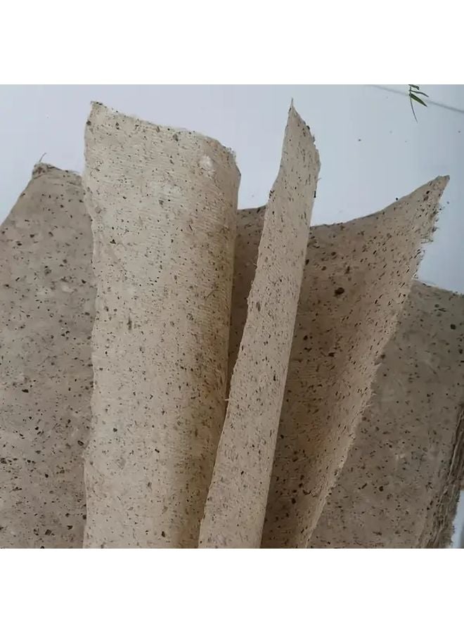 12 ورقة من ورق التوت المصنوع يدويًا لتغليف الهدايا والرسم بالألوان المائية والحرف الخطية - Image 5