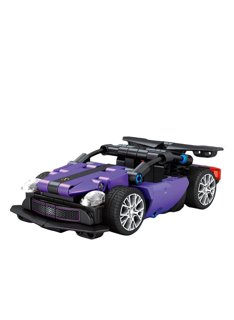 SEMBO Simulation Building Block Racing Car Set for Kids – 1:24 Scale DIY Construction Brick Toy with 4 Unique Racing Cars, Educational Engineering Building Set for Boys and Girls Age 6+, Creative STEM Toy for Car Lovers, Safe Odor-Free Material, Motor Skill and Imagination Development Toy, Kids Sports Car Assembly Kit, Race Track Compatible Toy Cars, Gift for Birthday, Holidays, and Special Occasions | Perfect Toy for Young Engineers, Car Enthusiasts, and Racing Fans | Hands-On Vehicle Construction Kit for Early Learning, Home, and Classroom Use | Best Gift for Kids Who Love Building, Racing and STEM Learning  - Image 1
