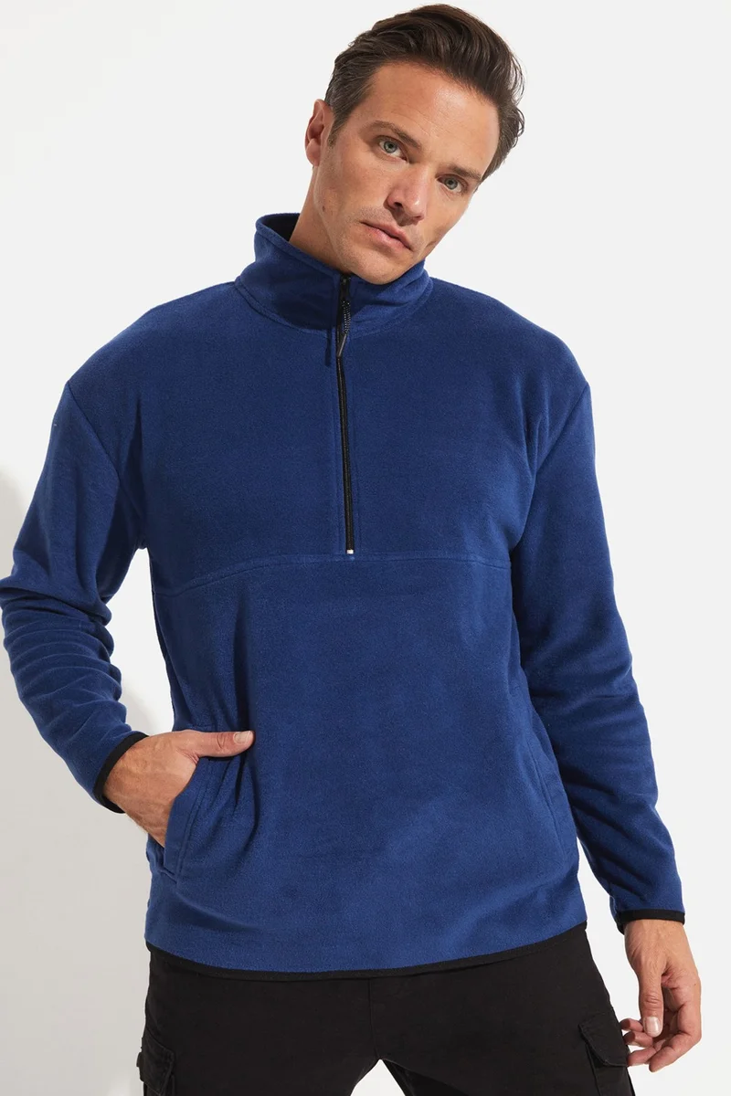 JOYSTAR Men's Regular Fit Half Zipper Fleece Sweatshirt