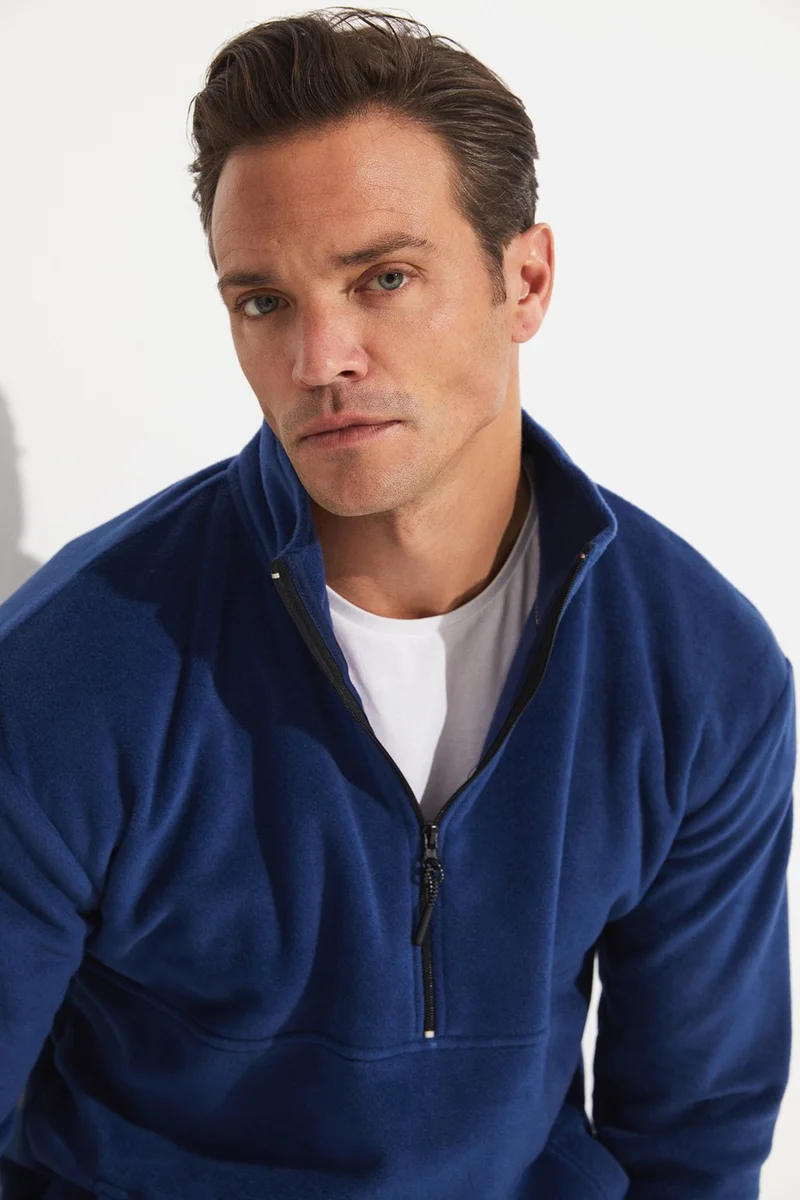 JOYSTAR Men's Regular Fit Half Zipper Fleece Sweatshirt