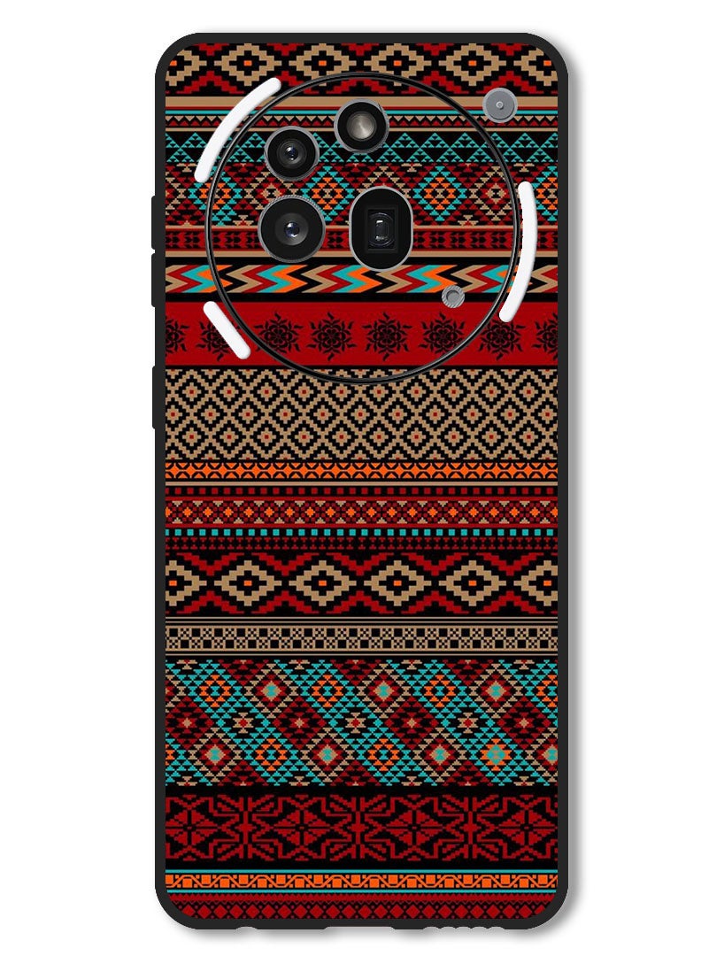 Theodor Case Compatible with Nothing Phone 3a Pro Protection Shockproof Bumper Cover Patterns - Image 1