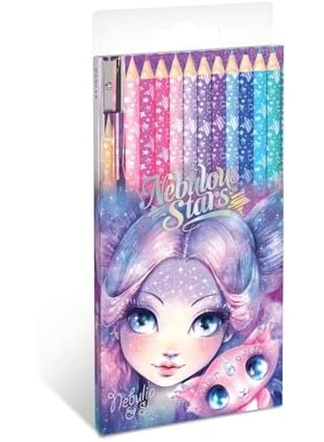 نيبولوس ستارز قلم تلوين 12 علبة نبوليا - Image 2