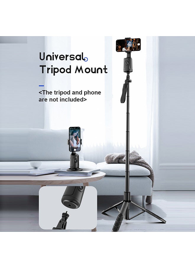 Generic - Smart 360° Auto Face Tracking Gimbal Desktop Selfie Stabilizer Robot Cameraman with Adjustable Lens Stable Base Phone Holder for Smartphone Vlog Live Streaming Video Chat - Image 1