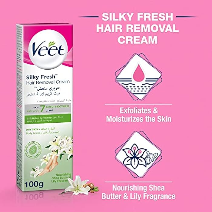 Veet hair removal cream dry skin 100g - Image 2