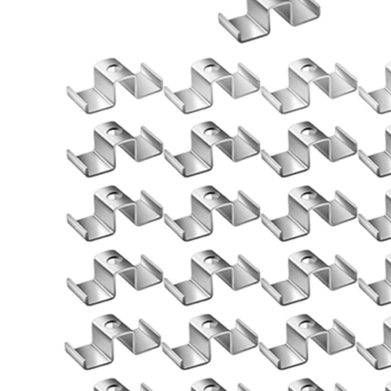 Heavy Duty Metal Grating Clips 25Pcs for Mezzanine Walkways and Stairs - Image 3