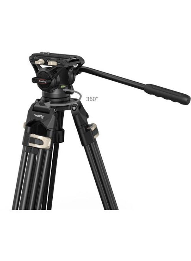SmallRig Heavy-Duty Fluid Head Tripod AD-01 3751B - Image 5