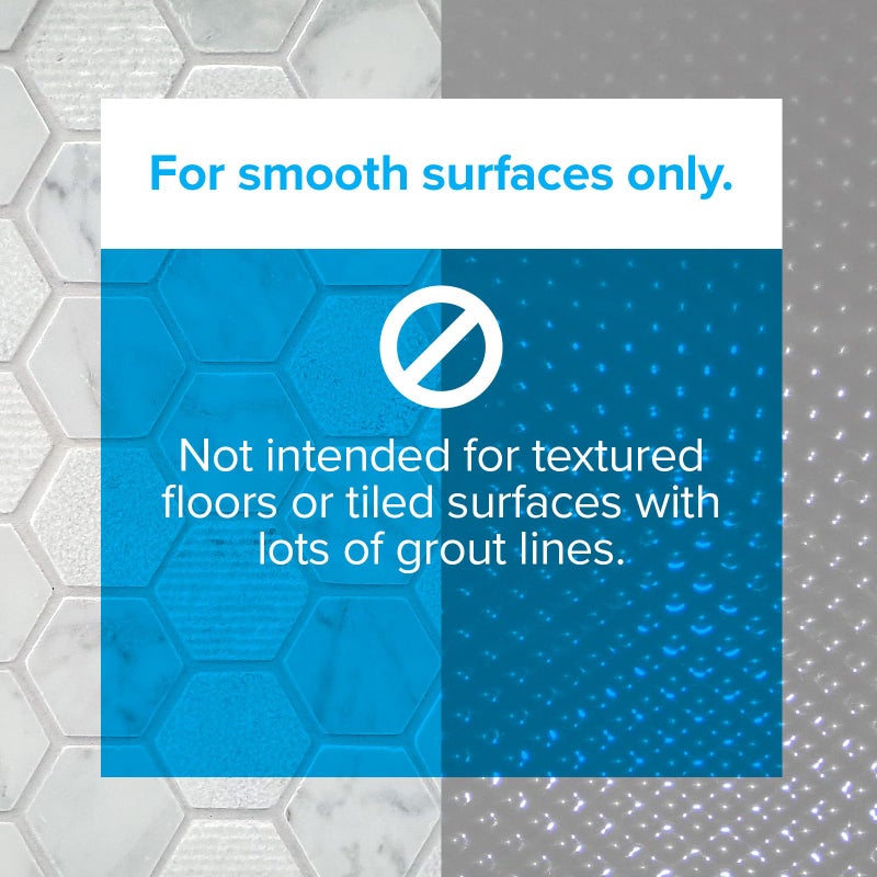 SlipX Solutions SlipX Solutions Extra Large Square Shower Mat, 27"x27", Non-Slip Stall Mat for Elderly & Kids Standing Bath Tub Mat, Machine Washable, Suction Cups, Translucent Gray  - Image 3