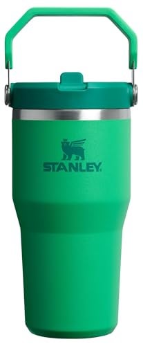 STANLEY IceFlow 2.0 Flip Straw Tumbler with Handle 20 oz | Twist On Lid and Flip Up Straw | Leak Resistant Water Bottle | Insulated Stainless Steel | BPA-Free | Meadow - Image 1