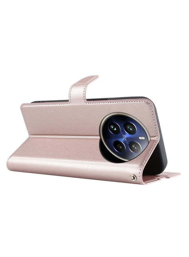 اس-توب جراب هاتف Realme 12 Pro / 12 Pro+ 5G Global Voltage جراب هاتف جلدي رفيع للغاية منقط - Image 4