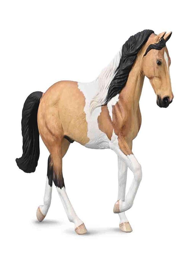 Collecta - Tobiano Bayo Stallion - Collectible Figure - Size XL - +3 (Deqube 90180028) - Image 1