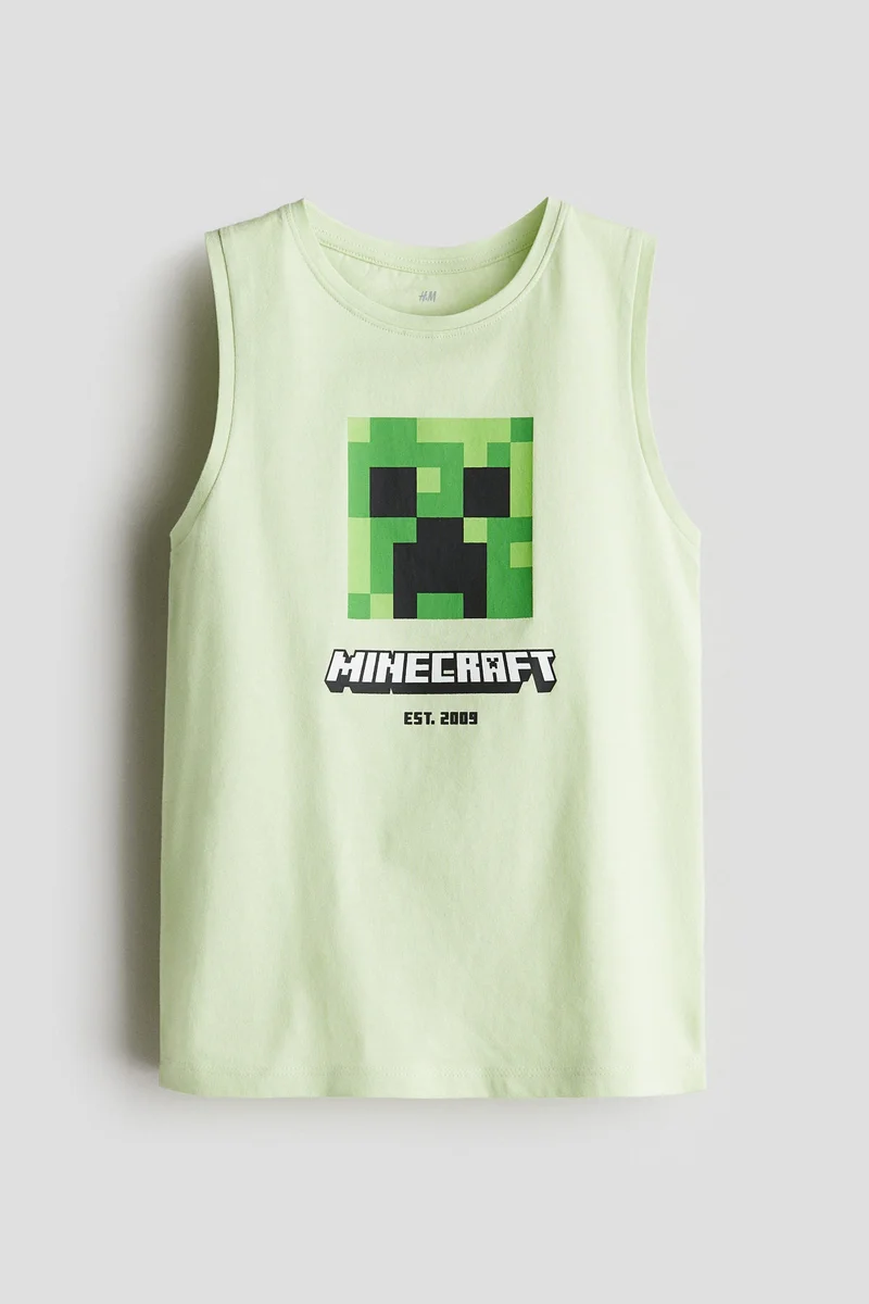 H&M Printed vest top