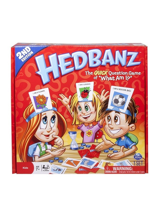 SPIN MASTER لعبة هيد بانز الإصدار الثاني - لعبة الأسئلة السريعة ماذا أنا؟