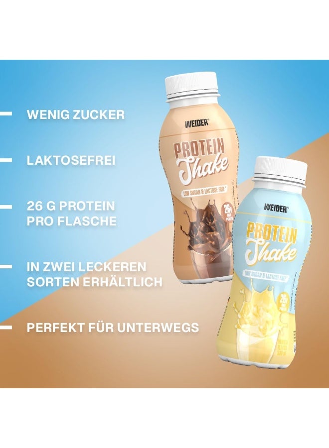 ويدير وايدر بروتين شيك 330 مل – نكهة الفانيليا (عبوة من 6) - Image 4
