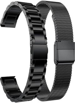 EANWireless EANWireless Compatible for Sumsung Galaxy Watch 6 Classic 47mm 43mm/Galaxy Watch 6/5 44mm 40mm/Galaxy Watch 5 Pro 45mm Bands Men Women, 20mm Milanese and Stainless Steel Metal Bands Bracelet Strap 