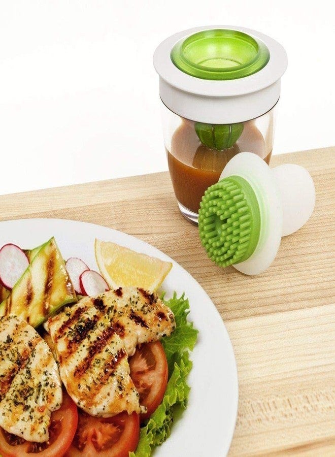 NIWRT Silicone Chef's Basting Oil Brush Set, Green - Image 3