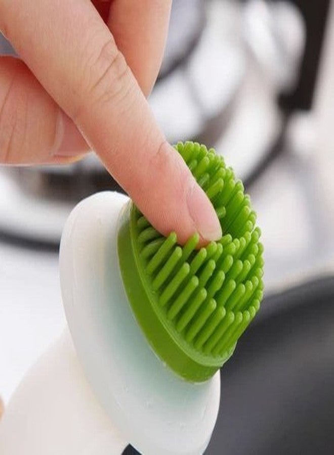 NIWRT Silicone Chef's Basting Oil Brush Set, Green - Image 4