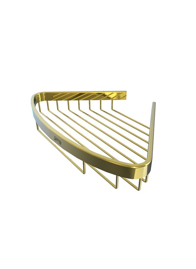 JAWAD Sabt Triangle Basket 28 cm -Gold 