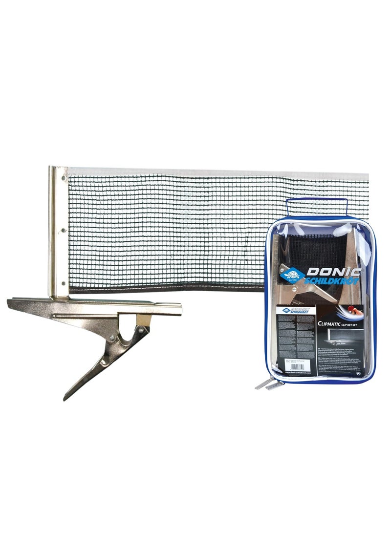 Donic Schildkrot TABLE TENNIS NET & POST SET CLIPMATIC