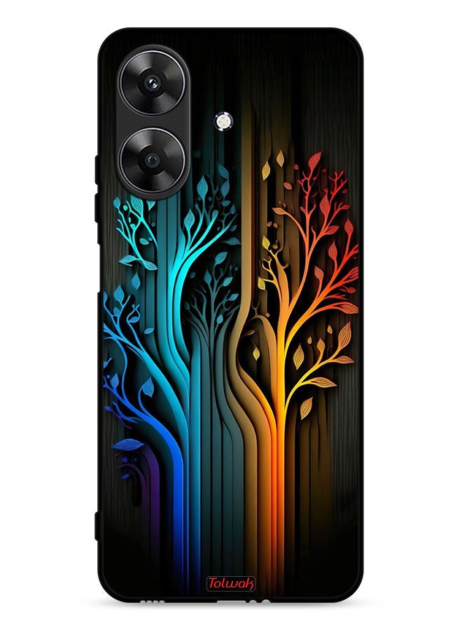 Tolwak Realme Note 60 4G Protective Case Cover Tree Leaves Art - Image 1