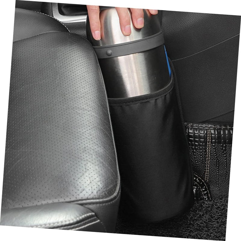 FAVOMOTO Cup Holder for Car Auto Water Bottle Storage Bag and Firm Fit for Various Drink Compact Organizer for Car Interior Easy to Install Space-Saving Design - Image 2