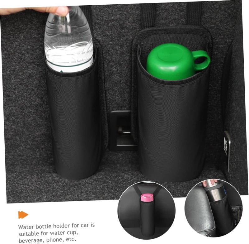 FAVOMOTO Cup Holder for Car Auto Water Bottle Storage Bag and Firm Fit for Various Drink Compact Organizer for Car Interior Easy to Install Space-Saving Design - Image 4