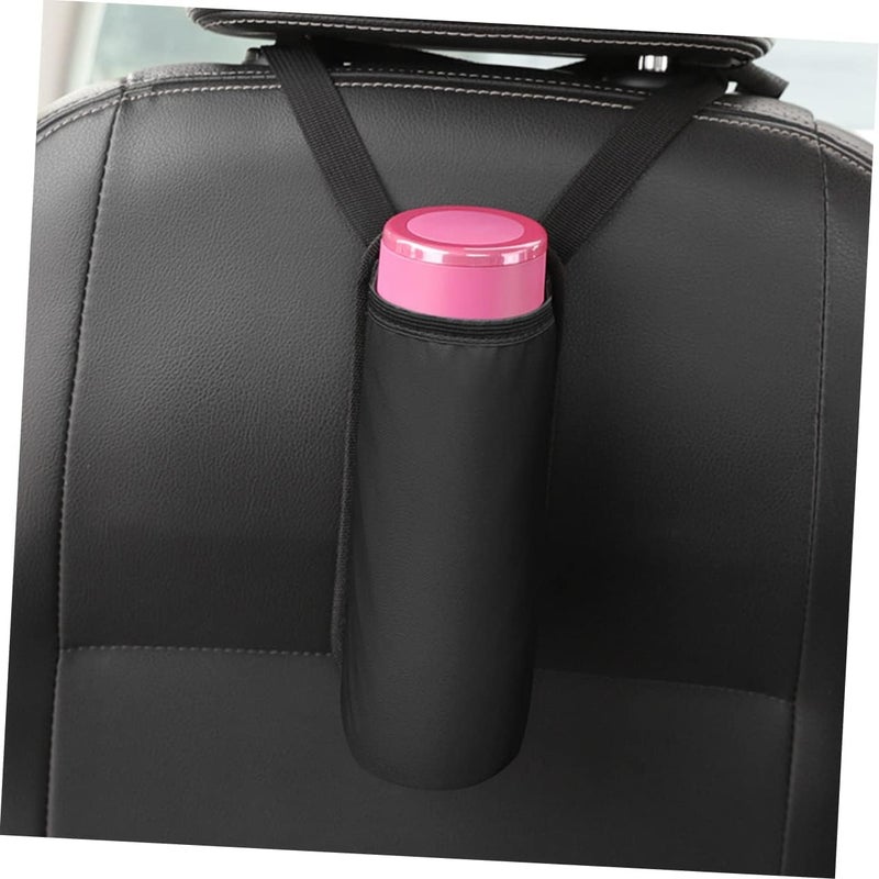 FAVOMOTO Cup Holder for Car Auto Water Bottle Storage Bag and Firm Fit for Various Drink Compact Organizer for Car Interior Easy to Install Space-Saving Design - Image 1