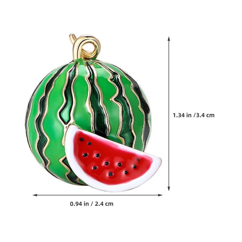 Fruits Enamel Brooches Pins Watermelon Safety Pins Cute Fruits Lapel Pins Badges For Girls Women Clothing Backpacks Jackets Hats - Image 3