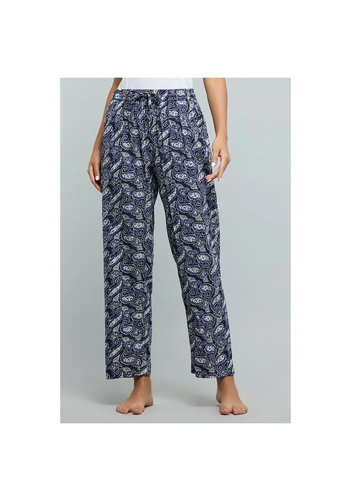 أر أند بي Patterned Pyjama Pants with Drawstring Waist