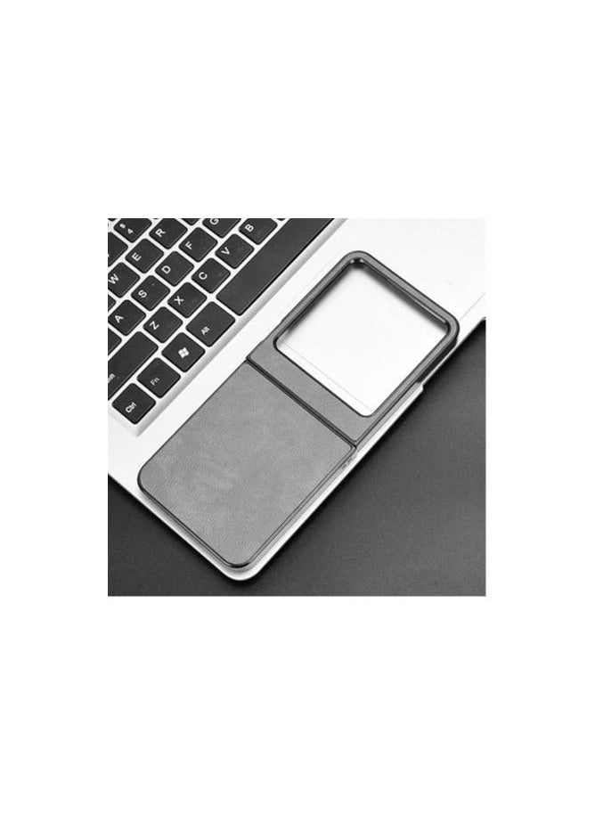 متوافق مع غطاء Infinix Zero Flip 2024، حماية مضاد للصدمات من الجلد الحقيقي المعدل بسماكة فائقة، يحمي كلاً حافة وخلفية الهاتف Flip.