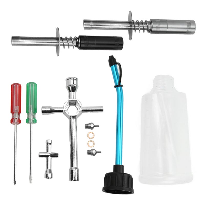 Glow Plug Starter Igniter Kit with Cross Sleeve Screwdriver Oiler for 1/10 1/8 Fuel Truck Parts - Image 5