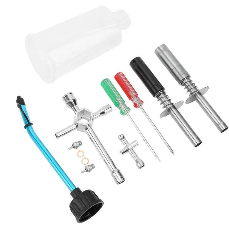 Glow Plug Starter Igniter Kit with Cross Sleeve Screwdriver Oiler for 1/10 1/8 Fuel Truck Parts - Image 4