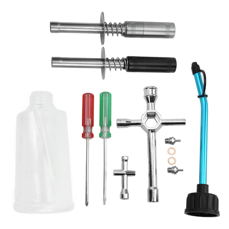 Glow Plug Starter Igniter Kit with Cross Sleeve Screwdriver Oiler for 1/10 1/8 Fuel Truck Parts - Image 3