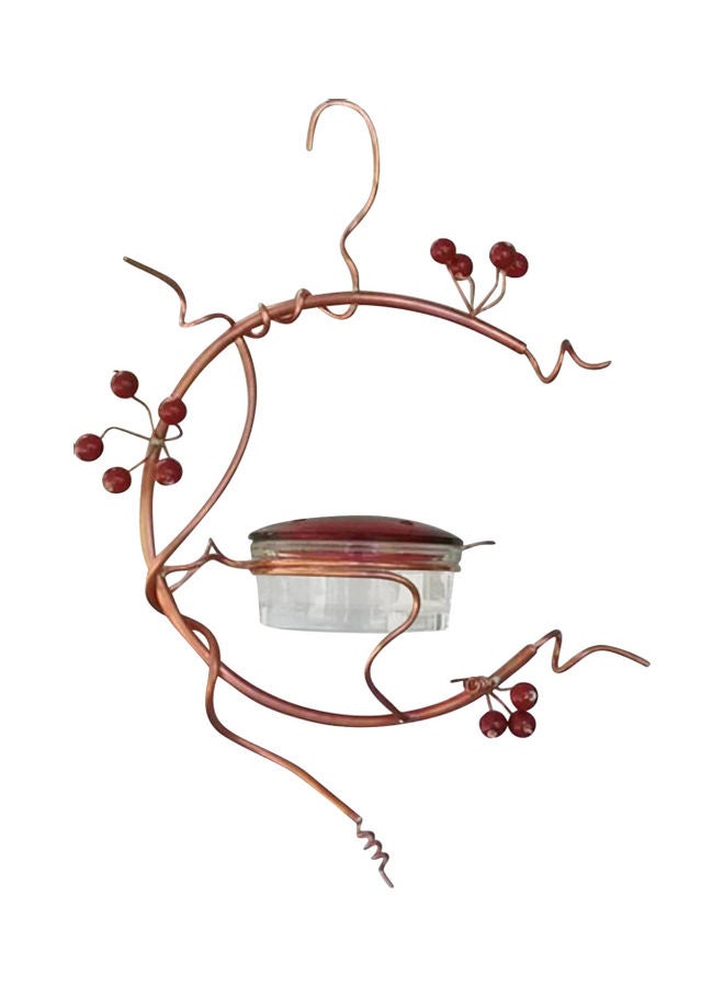 NIBEMINENT Berries Hummingbird Feeder Red - Image 1