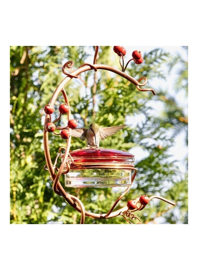 NIBEMINENT Berries Hummingbird Feeder Red - Image 4