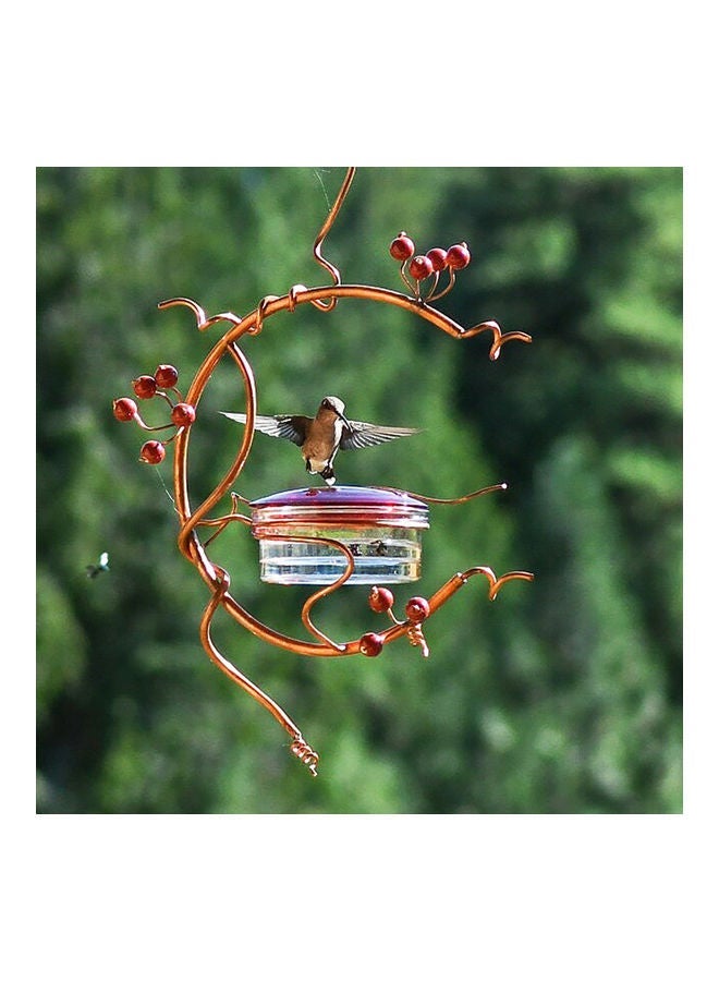 NIBEMINENT Berries Hummingbird Feeder Red - Image 3