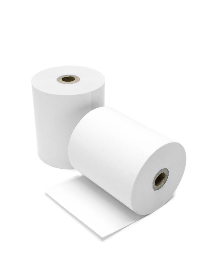 Terabyte Cash Machine POS Roll 76 X 65mm - White (box /10rolls) - Image 1