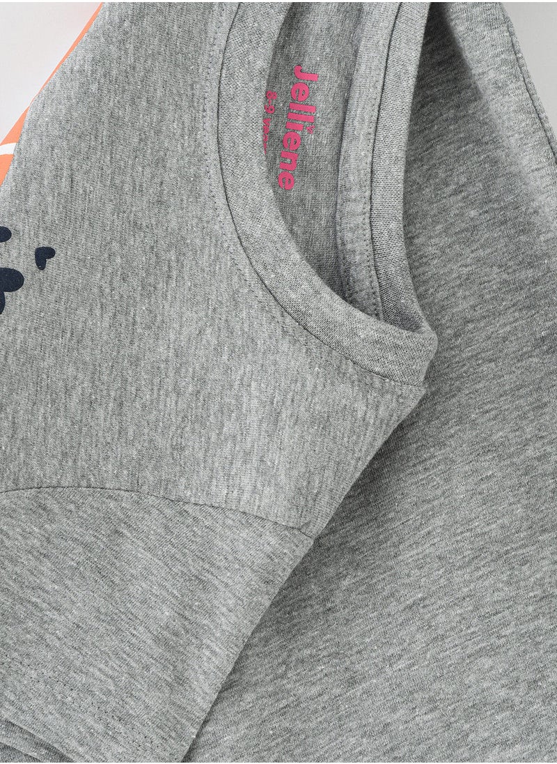 Jelliene Basic round neck graphic t-shirt  - Image 4